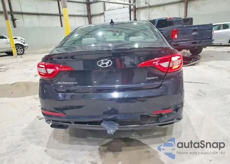 2015 Hyundai Sonata Sport z USA, uszkodzony, nr VIN 5NPE34AF3FH043590